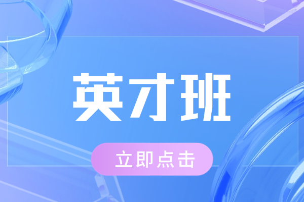 为什么大家都在推荐英才班？英才班效果好吗？