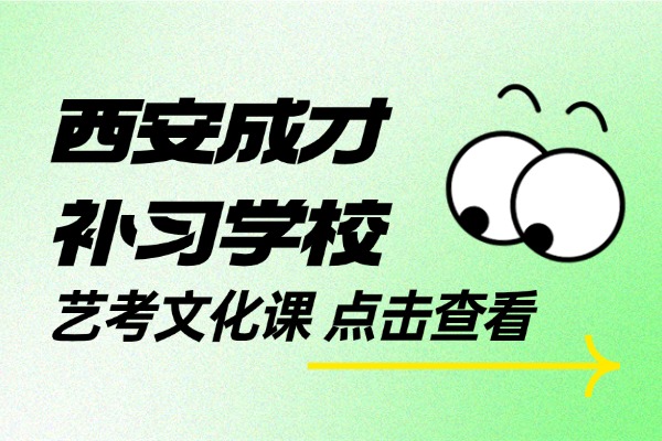 西安成才补习学校有艺考文化课提升吗？艺考文化课集训的必要性